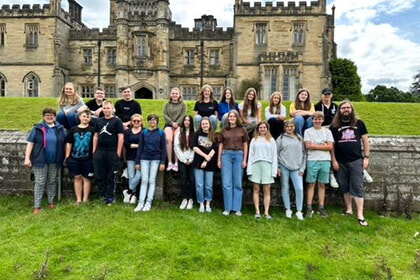 Jugendfreizeit: England 2023 in Capernwray Hall bei Lancaster Schön war`s.